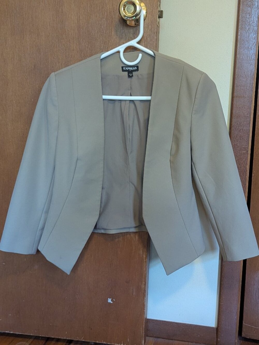 Express cropped blazer